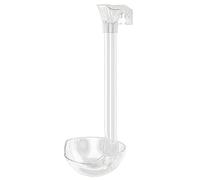 Supoion 1 ensemble de tubes d'alimentation en verre pour aquarium, crevettes, outils d'alimentation en verre transparent pour crevettes