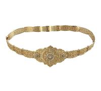 Supoion Ceinture traditionnelle faite à la main - Style russe - Style antique - Pour mariage - Strass sculptés - Corset