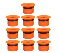 Supoion Lot de 10 contrôleurs de débit de douche efficaces en caoutchouc - Limiteurs de débit de douche - Adaptateurs de débit de douche - Installation simple