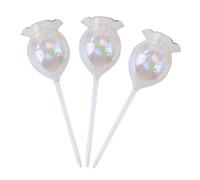 Supoion Lot de 3 globes d'arrosage automatique en forme de fleur pour plantes