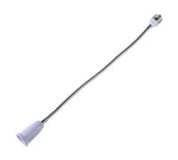 Supoion Rallonge de douille flexible en col de cygne E27 vers E27 réglable pour éclairage domestique