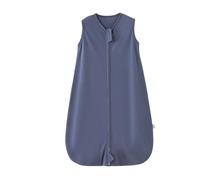 Supolian Gilet Couverture pour bébé - Gigoteuse d'été de 0 à 24 mois - Couverture portable pour bébé - Fermeture éclair double sens TOG 0,5 - 6 couleurs (bleu, M (70-85 cm))