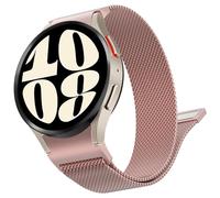 Supore Milanese Bracelet Acier Inoxydable pour Galaxy Watch 7/6/5/4 40mm 44mm et Watch 5 Pro 45mm Femme Homme