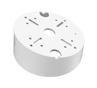 Suporte de teto inclinado - Apto para dome - Apto para uso no exterior - Cor branco - Liga de alumínio
