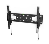 Supp. mural TV inclinable, dispositif antivol, 203cm (80"), jusq. 50kg