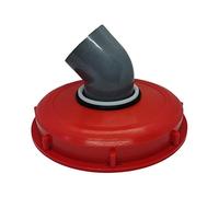 Suppemie IBC Couvercle IBC en Nylon pour réservoir d'eau de Pluie IBC 1000 litres avec aération et Filtre en Nylon pour Installation sur Le réservoir d'eau de Pluie IBC