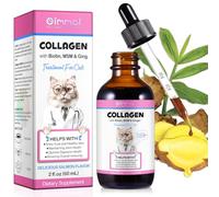 Supplément alimentaire de collagène pour chat,60ml de collagène et MSM peut nourrir et soutenir les articulations de votre animal,renforcer les os,améliorer la lubrification des articulations