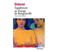 Denis Diderot – Supplément au voyage de Bougainville – Éd. par Michel Delon – Gallimard