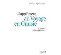 Supplément au voyage en Onusie