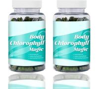 Supplément de déodorant corporel, suppléments d‘odeurs corporelles, contrôle naturel des odeurs internes pour les hommes et les femmes,2pcs