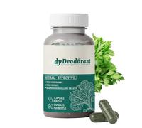 Supplément de désodorisation corporelle - Pilules de déodorant internes pour le contrôle des odeurs corporelles, Éliminateur des odeurs sans parfum pour les femmes et les hommes, 90 capsules,1pcs