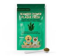 Supplément Dentaire pour Chiens et Chats (100g) | Algue Ascophyllum Nodosum, Levure de Bière et Fenouil | Aide à Éliminer Le Tartre, la Plaque et la Mauvaise Haleine | Hygiène Bucco-Dentaire Naturale