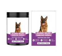 Supplément D'éparpillement Pour Chiens | Suppléments Pour L'inconfort De La Peau, Fournitures De Santé Des Animaux Base De Légumes Pour Apaiser L'irritation En Fournissant Au Contempo Un Goût Léger