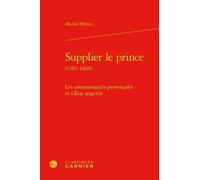 Supplier Le Prince - Les Communautés Provençales Et L'état Angevin