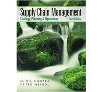 Supply Chain Management Peter Meindl, Sunil Chopra (Auteur)