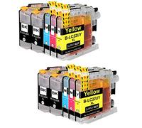 Supply Guy 10 Cartouches d'encre Compatible avec Brother LC-22U pour DCP-J785DW MFC-J985DW