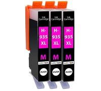 Supply Guy 3 Cartouches d'encre avec Puce Compatible avec HP 935 935XL Magenta pour HP OfficeJet 6200 6230 6235 6239 6800 6812 6815 6820 6822 6825 6830 6835