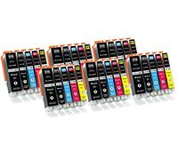 Supply Guy 30 Cartouches d'encre compatible avec Canon PGI-570 CLI-571 pour Pixma MG5700 MG5750 MG5751 MG5752 MG5753 MG6800 MG6850 MG6851 MG6852 MG6853 TS5000 TS5050 TS5051 TS5053 TS5055 TS6050 TS6051