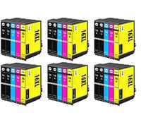 Supply Guy 30 XL Cartouches Compatible avec Epson 16XL pour Workforce WF2010 WF2500 WF2510 WF2520 WF2530 WF2540 WF2630 WF2650 WF2660 WF2700 WF2750 WF2760
