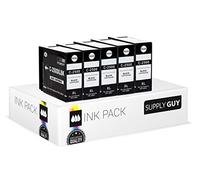 Supply Guy 5 Cartouches d'encre Compatible avec Canon PGI-2500XL Noir pour Canon Maxify IB4000 IB4050 IB4100 IB4150 MB5000 MB5050 MB5100 MB5150 MB5155 MB5300 MB5350 MB5400 MB5450 MB5455