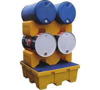 Support 100% PE pour 2 fûts de 200L DRAKKAR - 08253