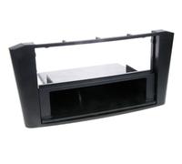 ACV Support 1-DIN compatible avec Toyota Avensis T25 03-09, avec vide-poche, Noir