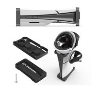 Support 2 en 1 Horizontal et Vertical pour PS5 Slim - Version Disque & Numérique Rangement pour Casques VR2 et Écouteurs