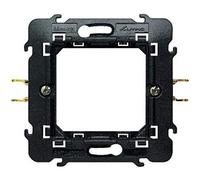 Support 2 modules Bticino Living International l4702g 71 x 71 avec agrafes