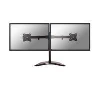 SUPPORT 2 MONITEURS DE BUREAU NOIR