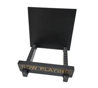 Support 28 x 27 x 26,5 cm, cadre en vinyle en bois naturel, plateau de table moderne, support média, poste de travail à domicile, appartement, aménagement de meubles décoratif, vitrine de collection