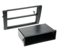 Support 2Din compatible avec Audi A4 B7 Seat Exeo 3R - Avec vide poche - Noir