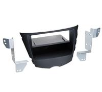 Support 2Din compatible avec Hyundai Veloster ap10 avec vide poche - Noir