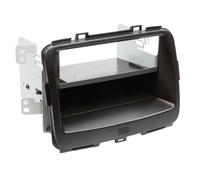 Adaptateur de façade 2-DIN pour avec vide poche Kia Carens 2013 > noir