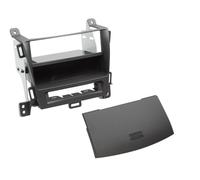 Support 2DIN compatible avec Opel Zafira C avec vide poche - Noir jais