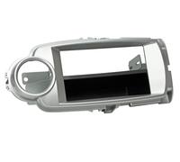 Support 2Din compatible avec Toyota Yaris 11-14 Avec vide poche - Argent