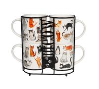 Support 4 mugs Félin 35 cl Table passion