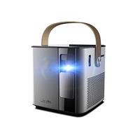 Support 4K 3D Home Cinéma Projecteur 1080p Jeu Vidéo Proyector Beamer avec Batterie 12000mAh Petit Cadeau