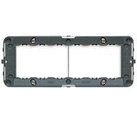 SUPPORT 6 MODULES AVEC VIS DE LA SÉRIE IDEA 16716