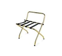 Support à bagages en Acier Chrome laiton L 600 mm l 480 mm H 810 mm