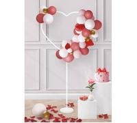 Support à ballons - PTIT CLOWN - Modèle re23367 - Rouge - 150 cm - Décoration personnalisée