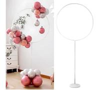 Support à Ballons Rond Réutilisable - Dimensions : 70 x 22 x 160 cm