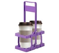 Support À Bière Portable-7,09x4,25x12,52 Pouces, Porte-bière Pliable, Porte-boissons À Deux Bouteilles, Fourre-tout À Boissons Portable | Caddie De Voyage Pour Pique-nique De Camping, Organisateur De