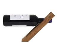 Cook Concept - Support à Bouteille de Vin Acacia 26 cm avec Tire-bouchon intégré Marron