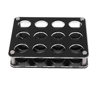 Support à bouteilles décoratif, support de table à vin, présentoir de bouteilles de vin, supports de marketing en acrylique pour décoration de Bar de cuisine (3X4 12 Head Combination Cup Holder)