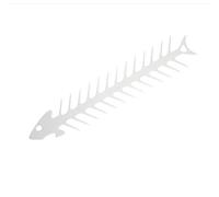 Support à brochettes en forme d'arête de poisson, acier inoxydable de qualité alimentaire - Porte-brochettes multifonction, adapté pour la viande, les légumes, les crevettes, etc., facile à utiliser