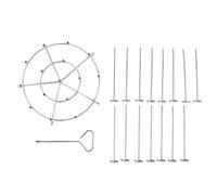 Support à brochettes, grille verticale en acier inoxydable de 8 pintes, 8QT pour brochettes, accessoires de friteuse de cuisine