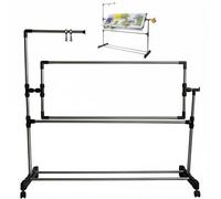 Support à Broder réglable, Support à Point de Croix en Acier Inoxydable, Support à Couture réglable en Hauteur, adapté à Divers travaux manuels.