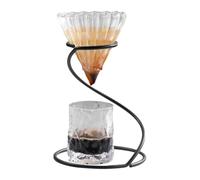 Support à café avec base stable, portable, design élégant | Support de brasseur pour goutte-à-goutte, porte-filtre, outils de brassage, design peu encombrant, accessoires de brassage