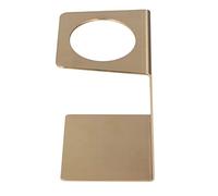 Support à café goutte à goutte en métal DURABLE et léger, réutilisable, verser sur le support à goutte-à-goutte pour café et maison (Or)