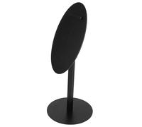 Support à Chaussures en Fer Noir Réglable pour Présentoir Retail | Surface Inclinée, Bloque-talons et Base Antidérapante Épaisse, pour Vitrines, Comptoirs, Supermarchés et Merchandising